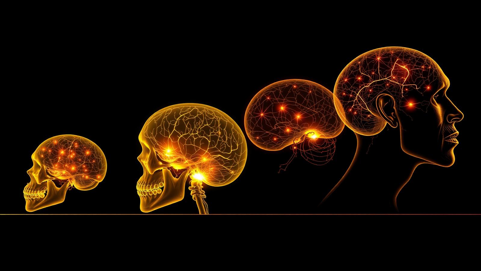 The Evolution of the Human Brain: From Australopithecus to Homo Sapiens